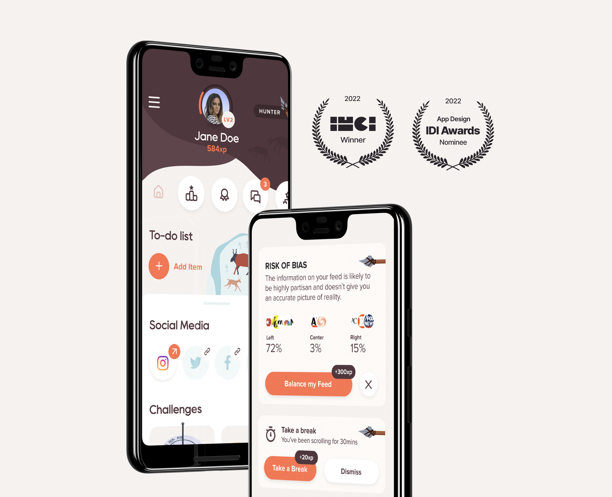 Paleo App - Serious Game for Healthy Eating